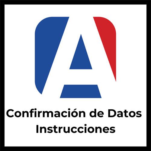 Aeries Logo for Spanish Data Confirmation Instructions